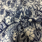 High Twist Crepe Fashion Print Fabric With Good Moisture Permeability